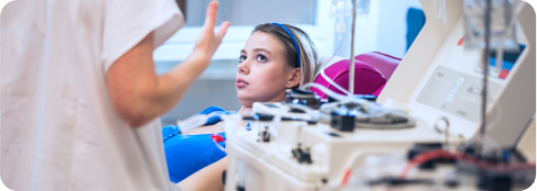 patient donating